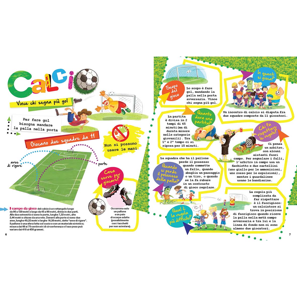 Sports explained to children - Small illustrated guide