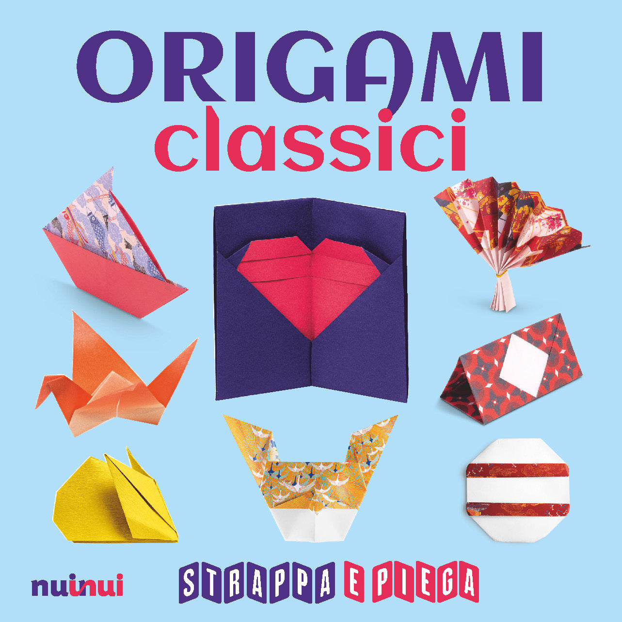 Tear and fold - Classic origami
