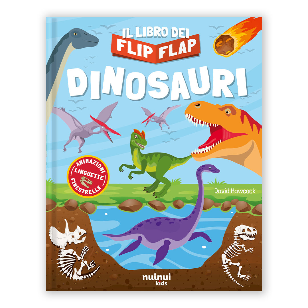Il libro dei flip-flap - Dinosauri
