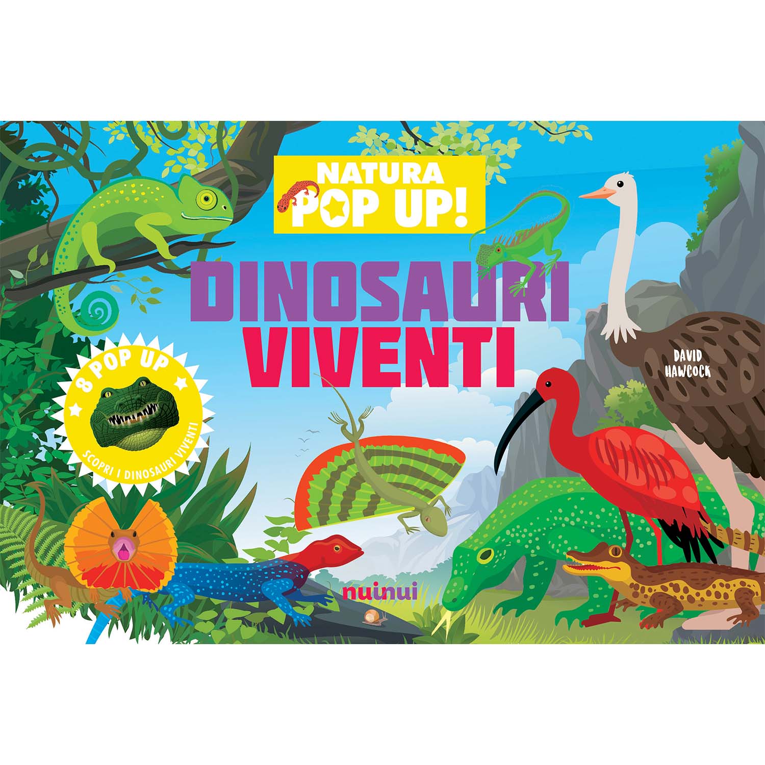 Nature in pop up - Living dinosaurs