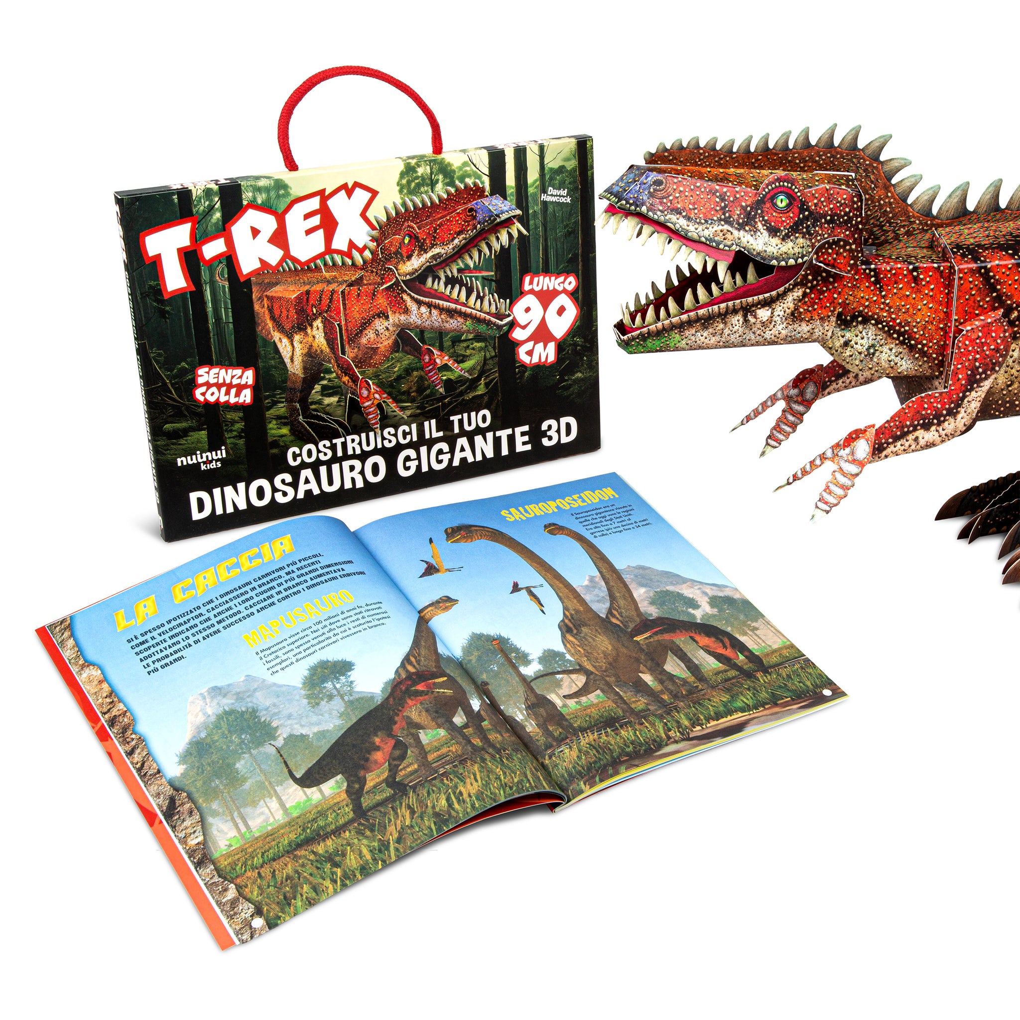 T-Rex - Costruisci il tuo dinosauro gigante in 3D