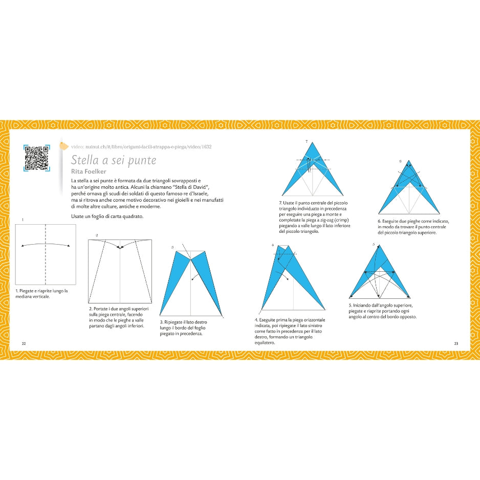 Strappa e piega Gigante - Origami facili