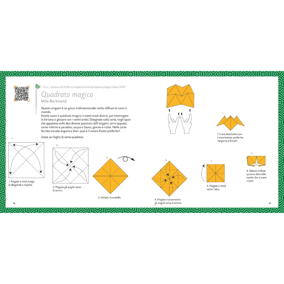 Strappa e piega Gigante - Origami facili