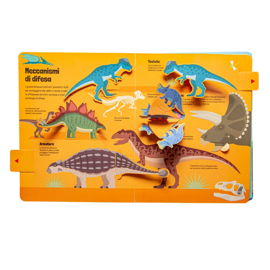 Il libro dei flip-flap - Dinosauri