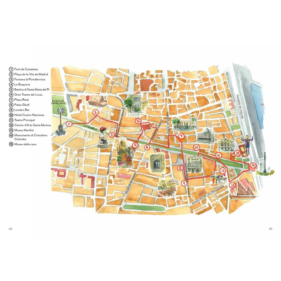 Barcellona a piedi - Curiosità e piccole scoperte