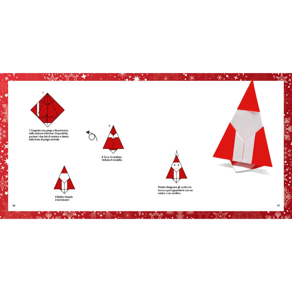 Strappa e piega - Origami di Natale