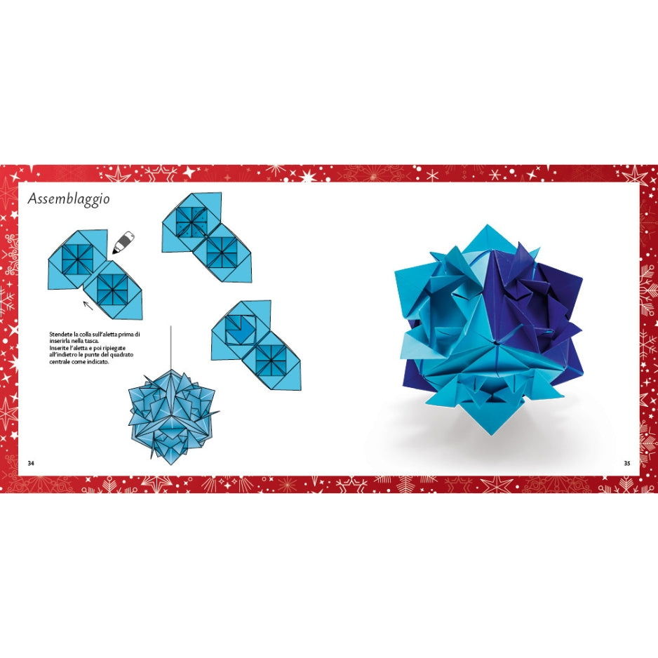 Strappa e piega - Origami di Natale