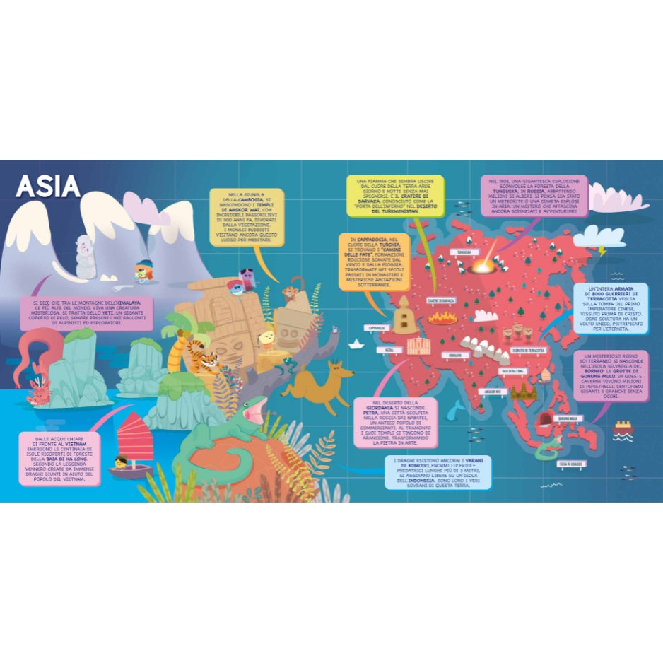 Il mio primo atlante dei luoghi misteriosi