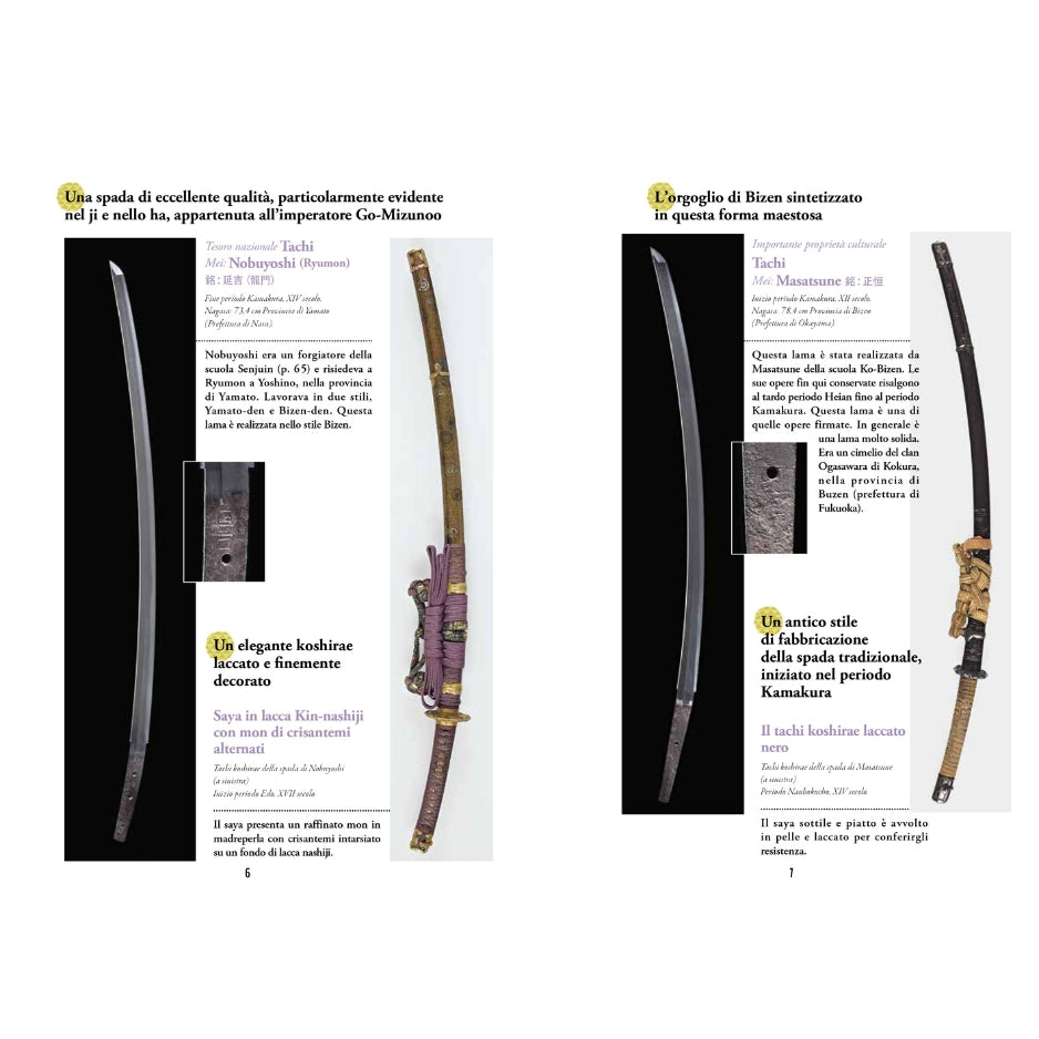Spade giapponesi. Storie, modelli, tecniche e descrizioni