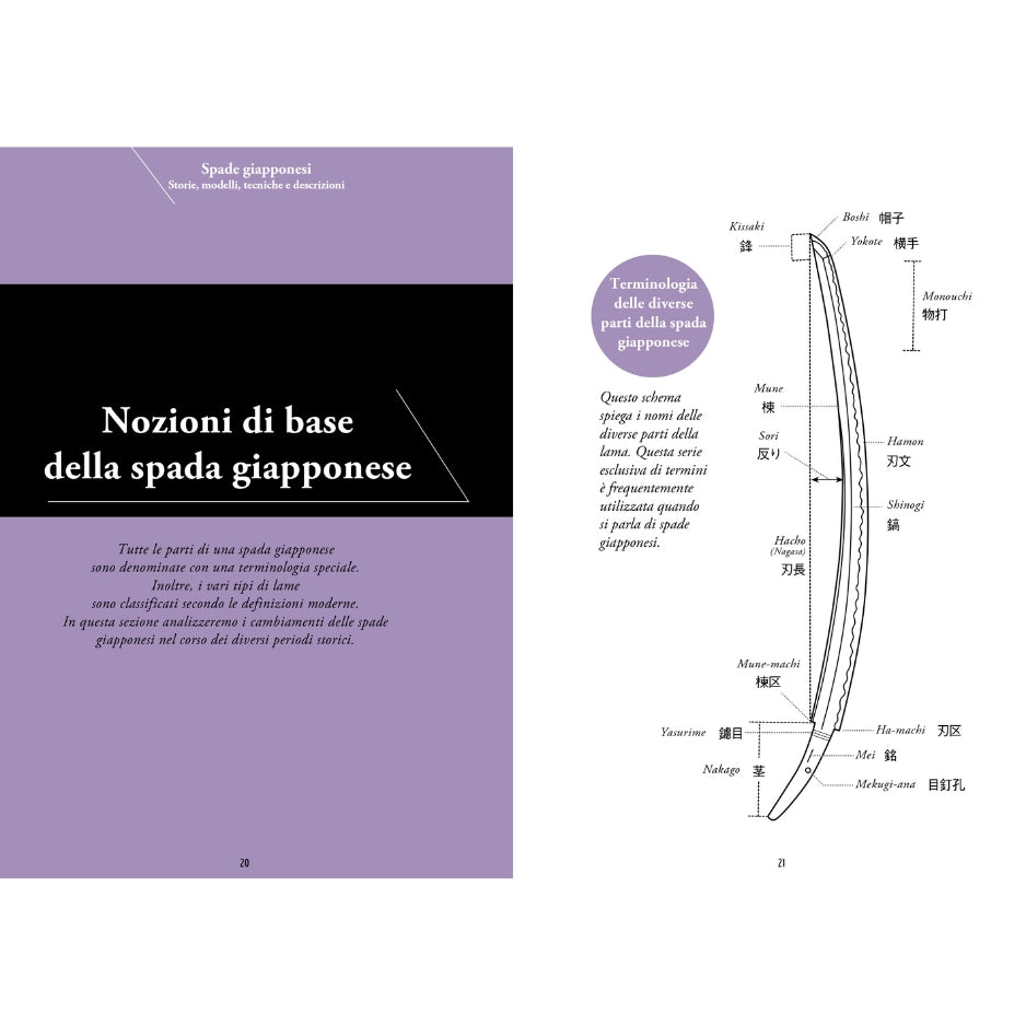 Spade giapponesi. Storie, modelli, tecniche e descrizioni