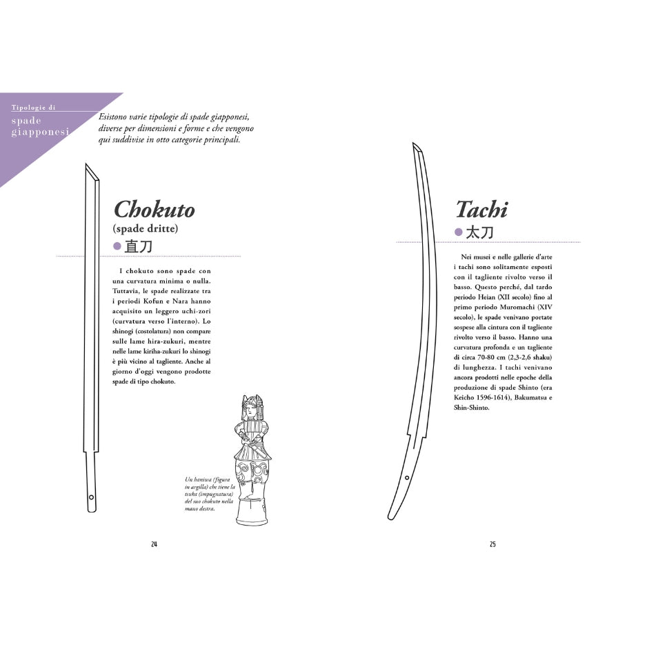 Spade giapponesi. Storie, modelli, tecniche e descrizioni