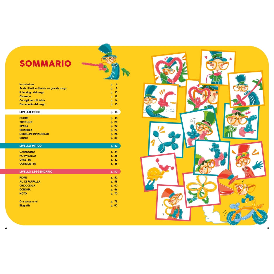 Il piccolo mago dei palloncini - Creazioni magiche per bambini