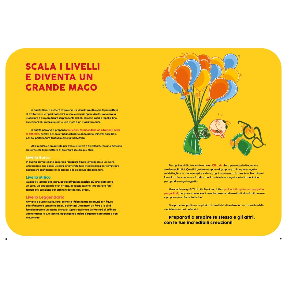 Il piccolo mago dei palloncini - Creazioni magiche per bambini