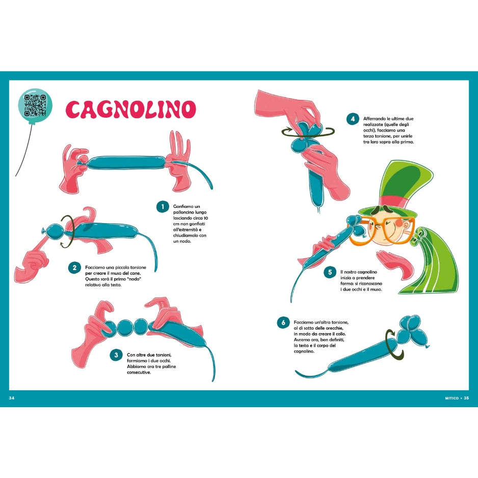 Il piccolo mago dei palloncini - Creazioni magiche per bambini