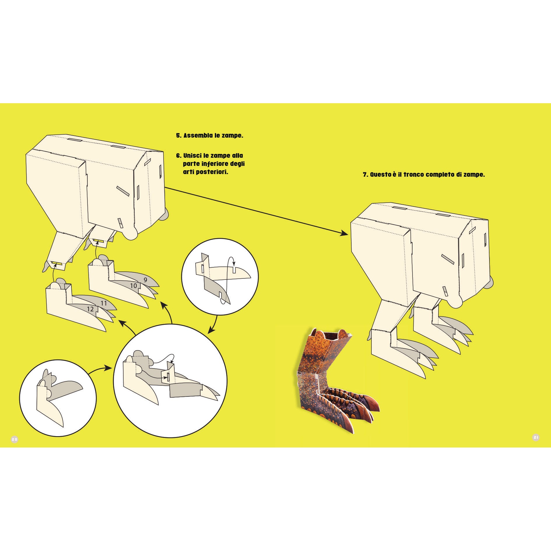 T-Rex - Costruisci il tuo dinosauro gigante in 3D