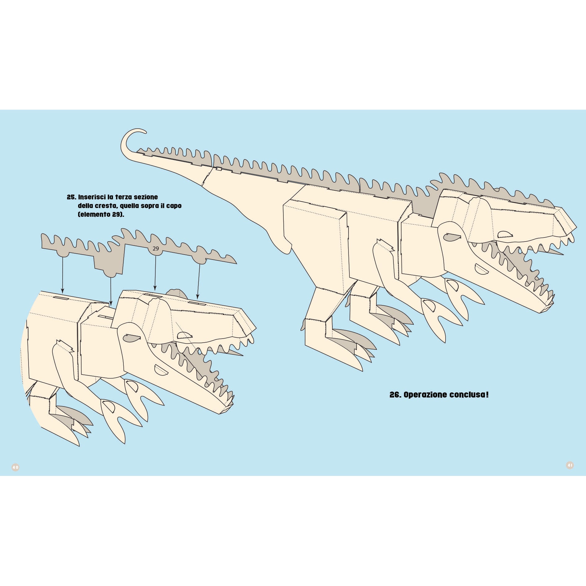T-Rex - Costruisci il tuo dinosauro gigante in 3D