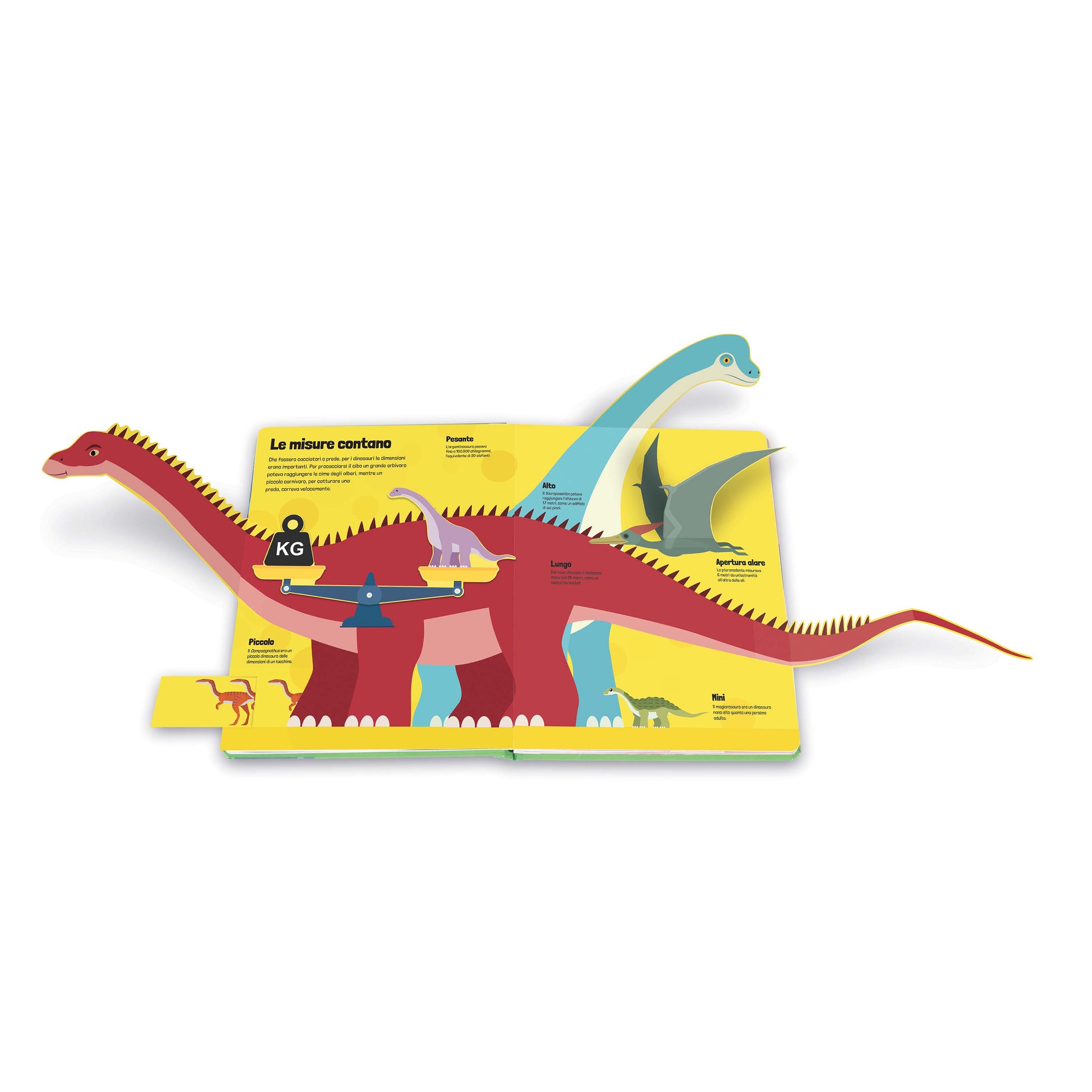 Il libro dei flip-flap - Dinosauri