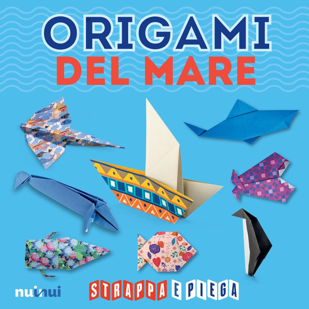 Tear and fold - Origami of the sea