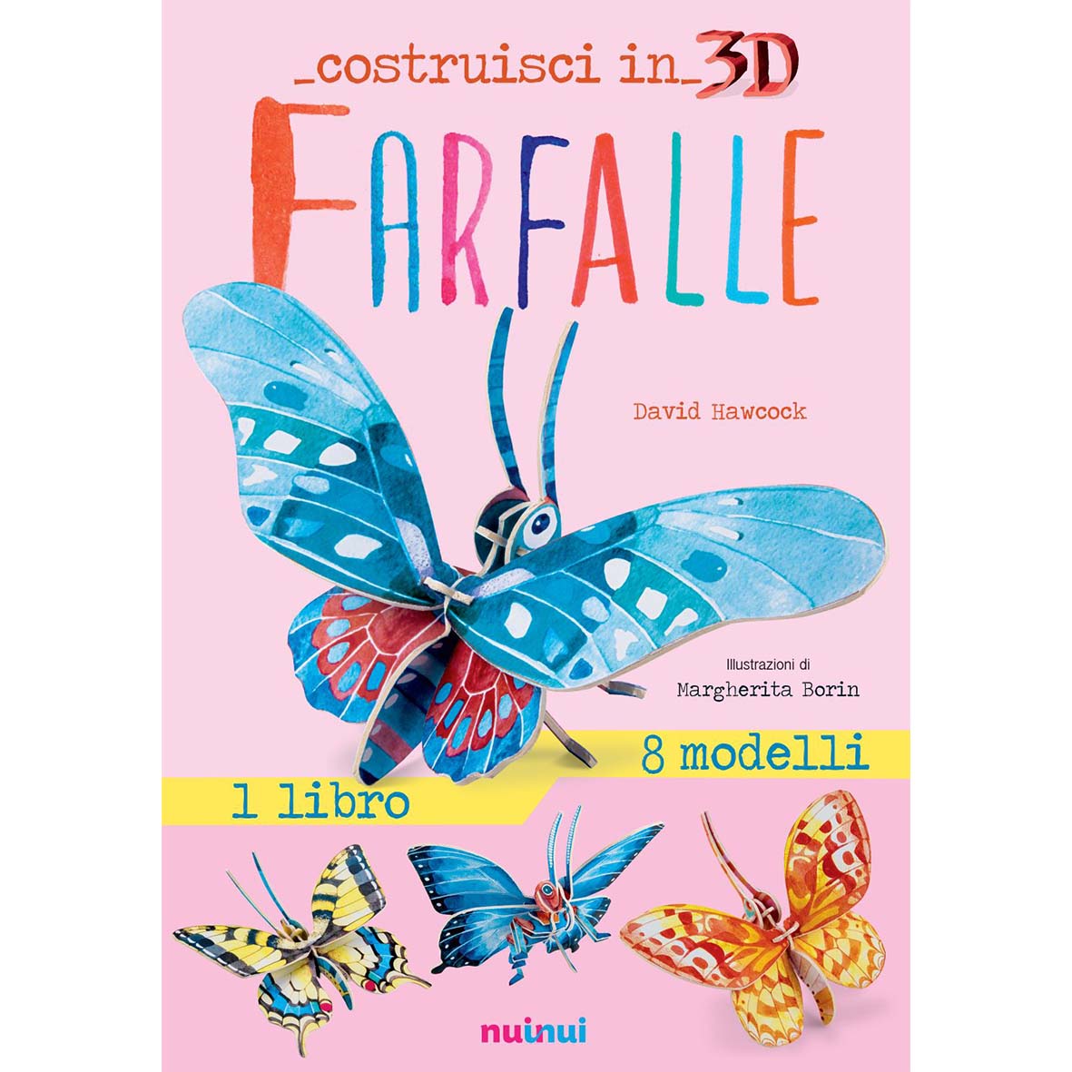 Costruisci in 3D - Farfalle