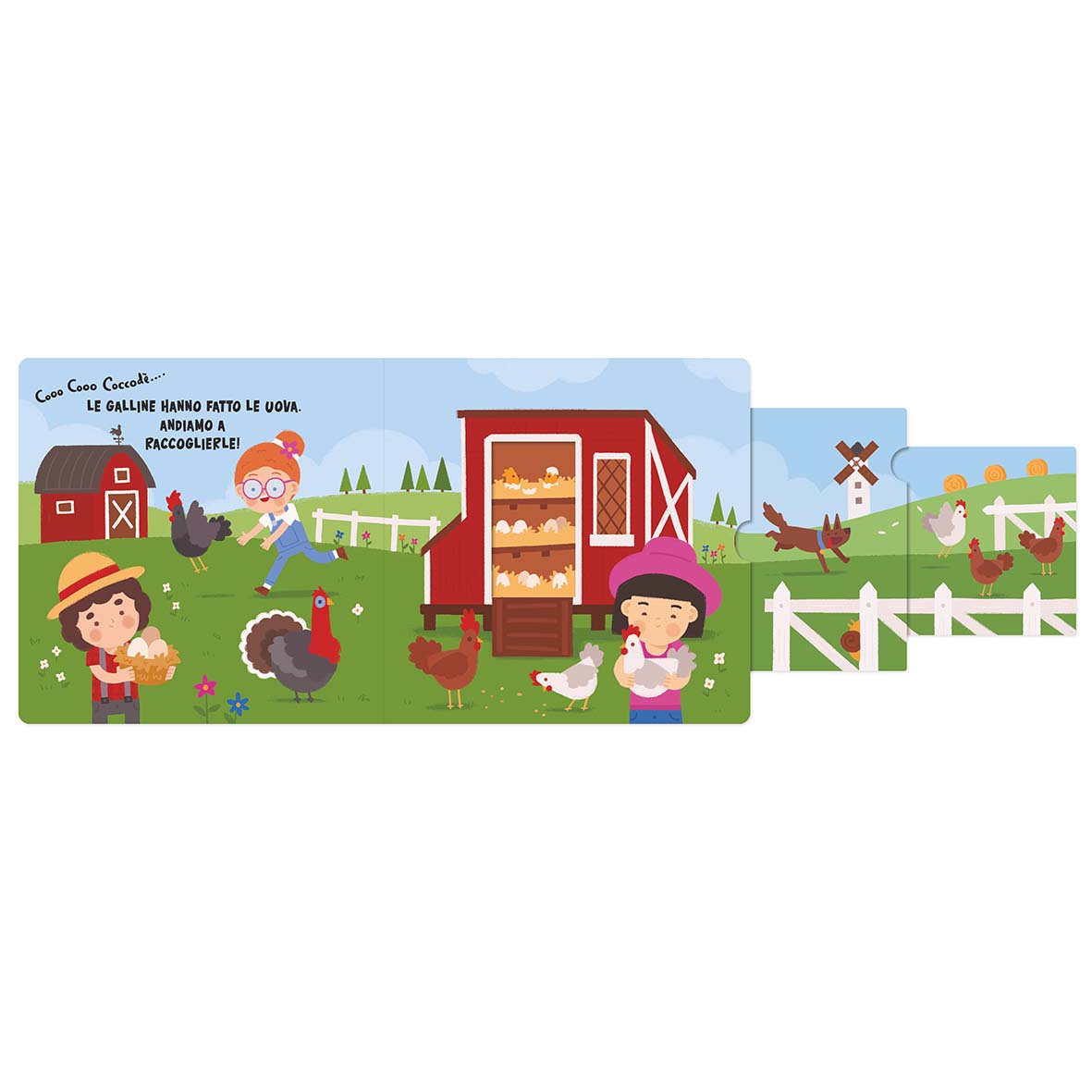 Scroll and discover - A day on the farm