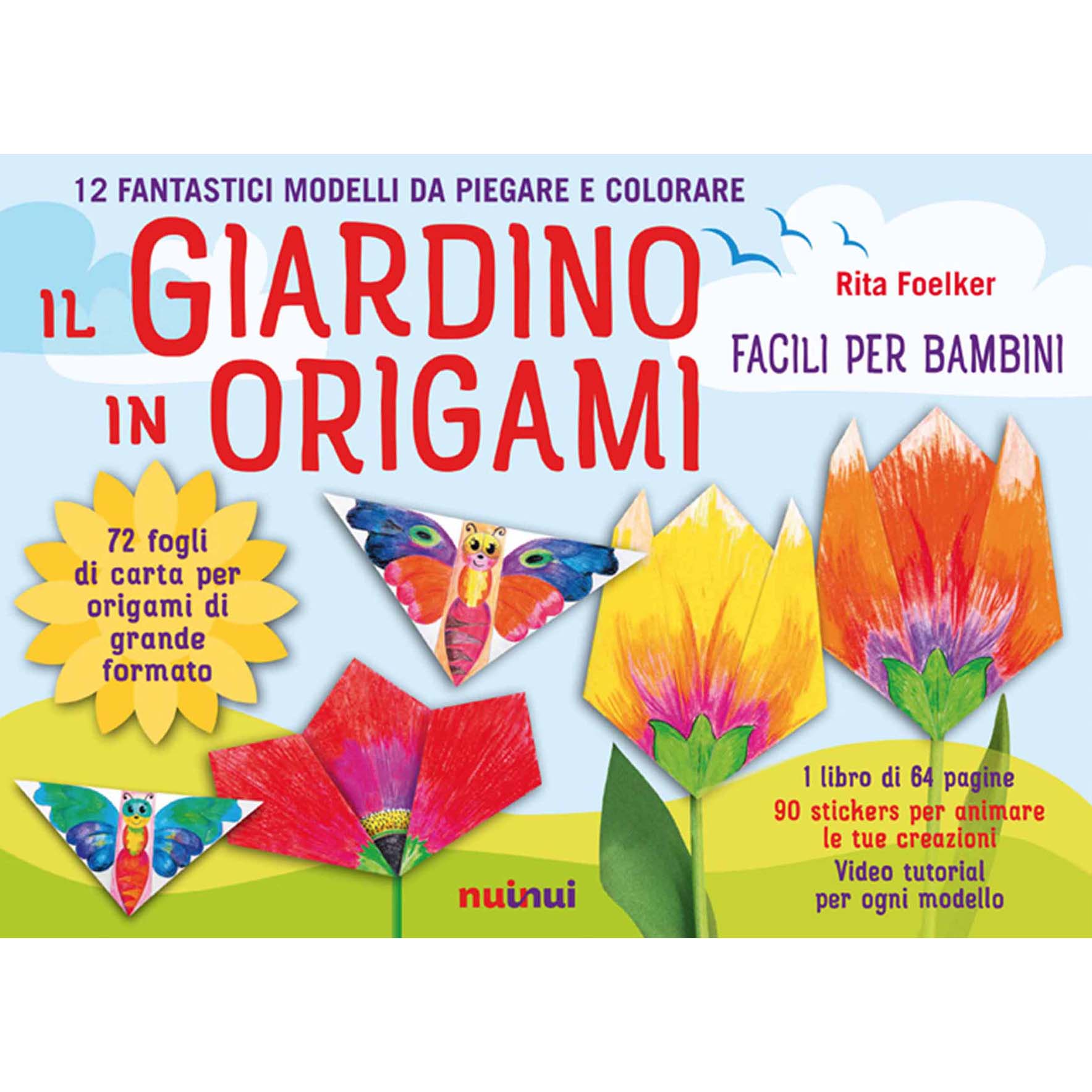 The origami garden - Easy for children