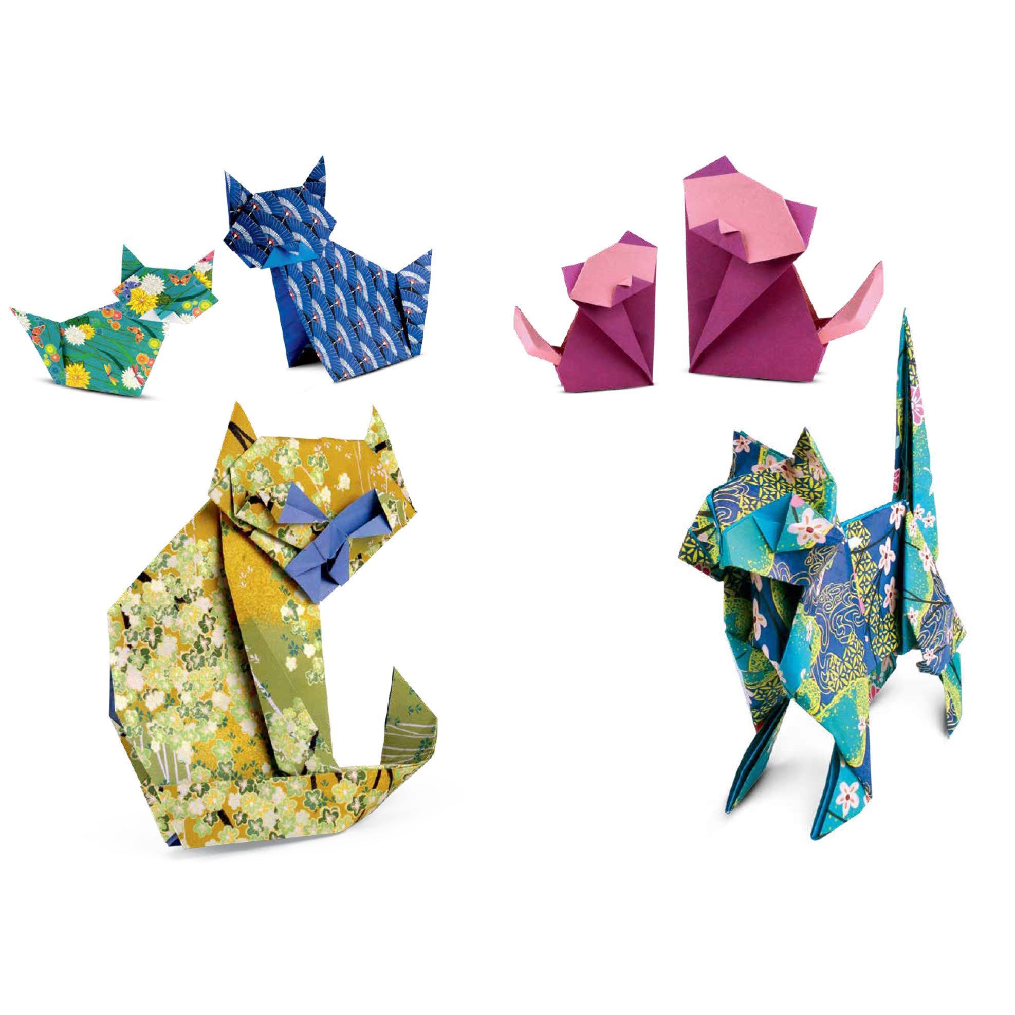 Cats in origami