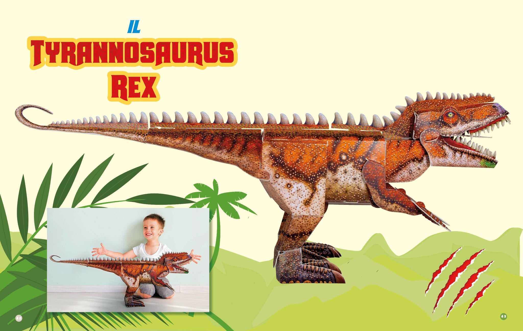 MegaDino T-Rex - build a giant 3D dinosaur
