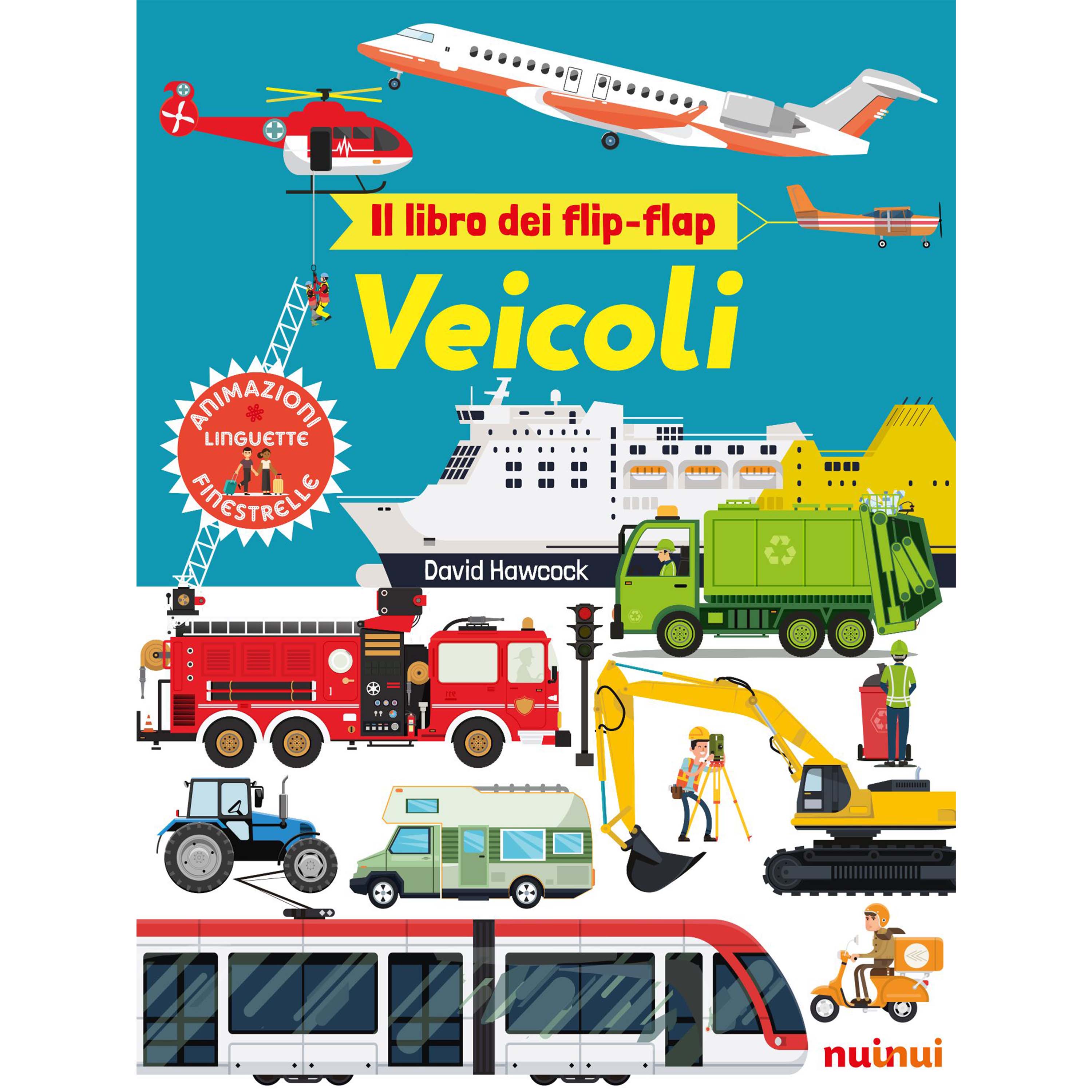 Il libro dei flip-flap veicoli