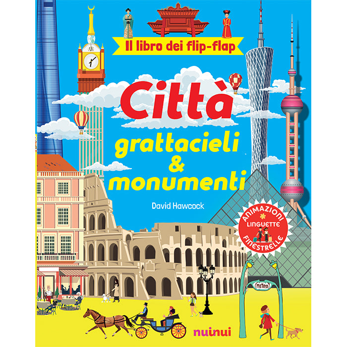 Il libro dei flip-flap - Città, grattacieli e monumenti