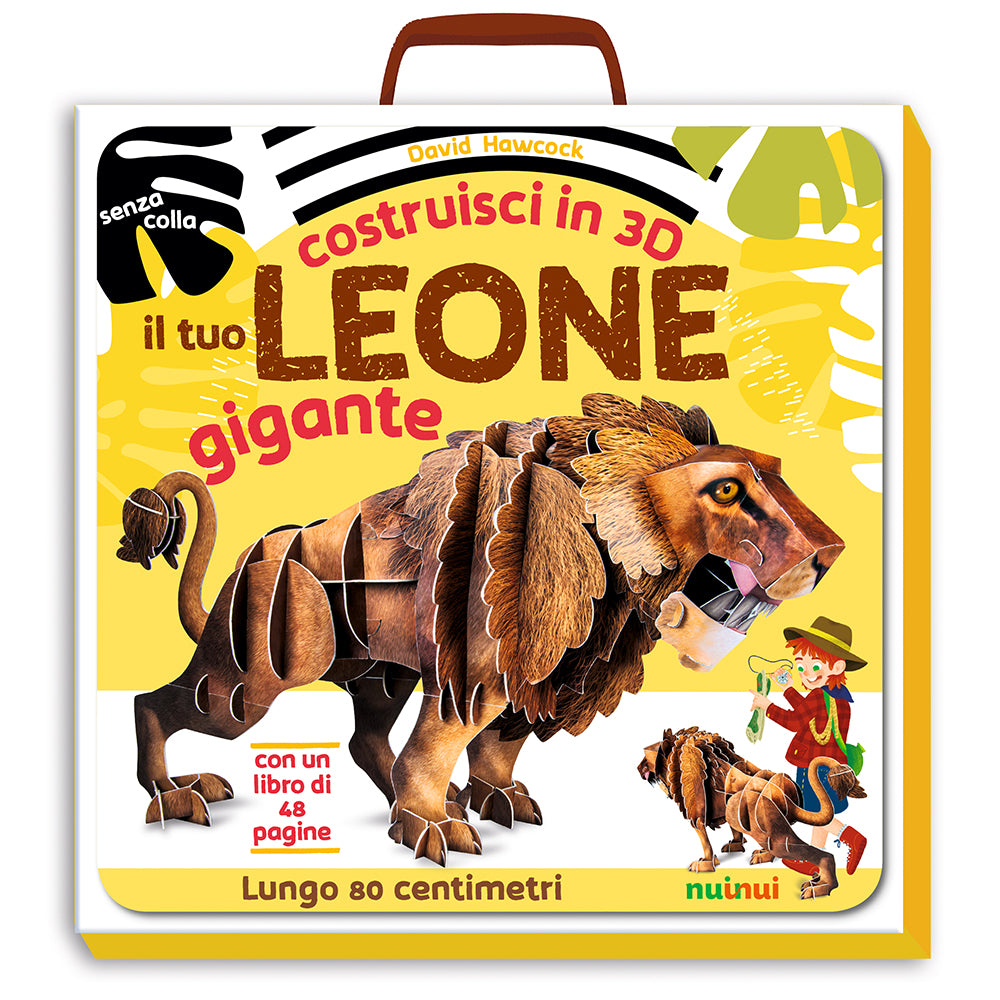 Costruisci in 3D il tuo leone gigante