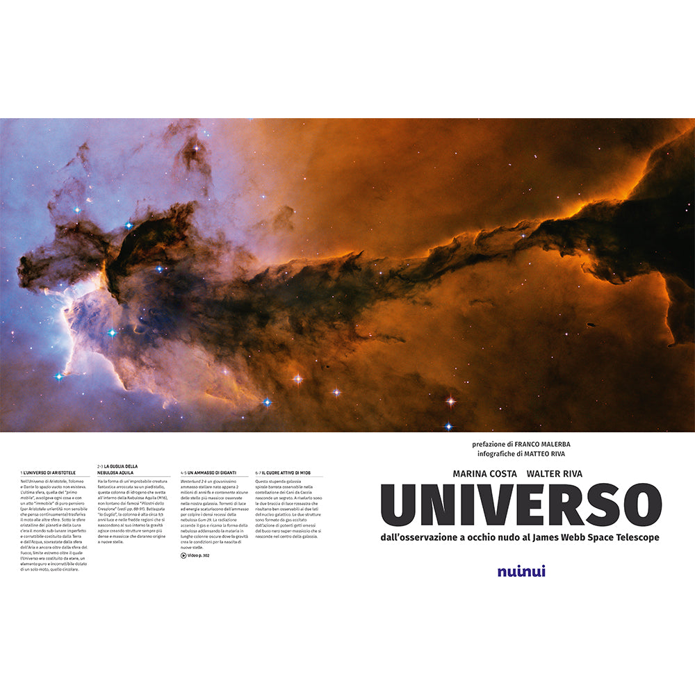 Universo - dall'osservazione a occhio nudo al James Webb Space Telescope