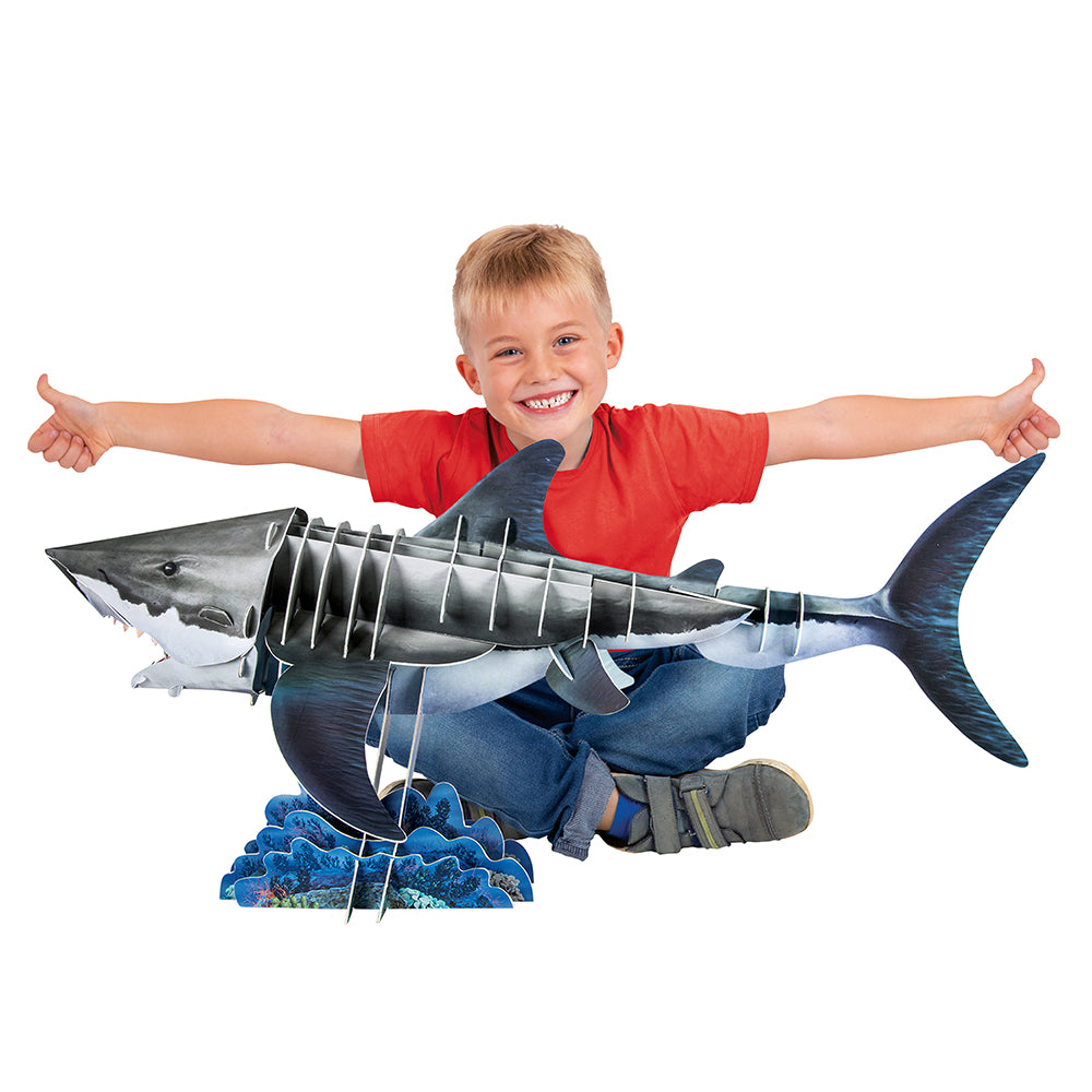 Costruisci in 3D il tuo squalo gigante