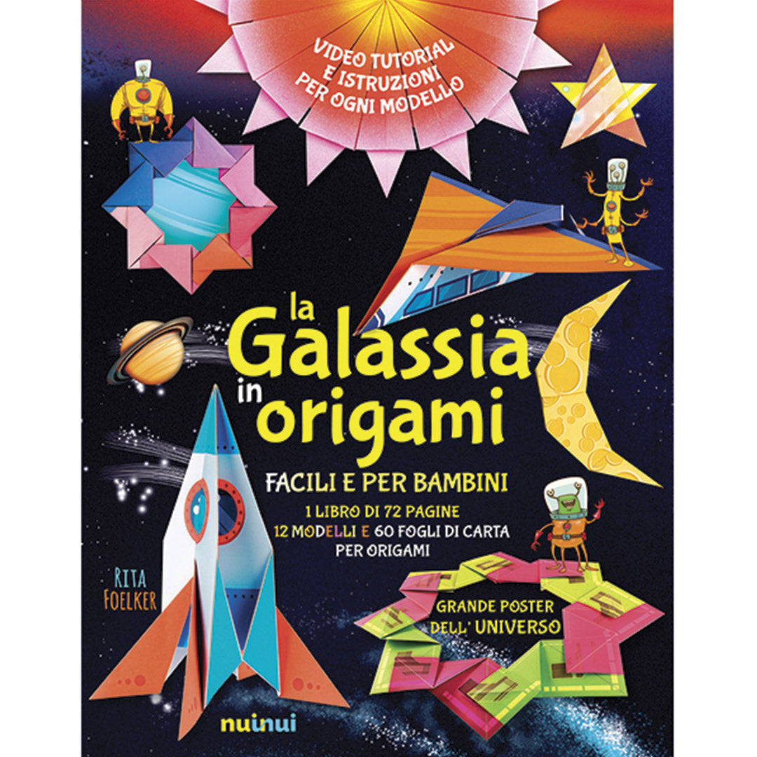 La galassia in origami - facili e per bambini